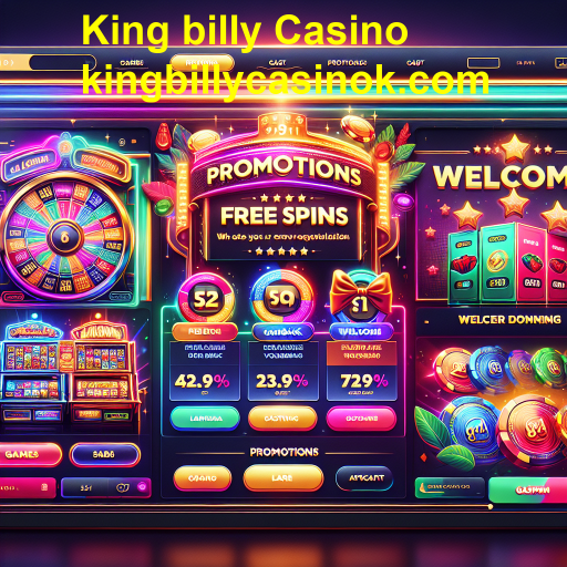 Descubra as Melhores Promoções do King Billy Casino